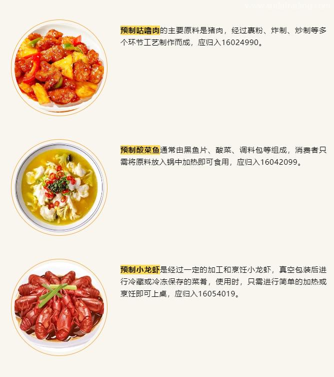 【進(jìn)出口食品安全】預(yù)制菜歸類及出口監(jiān)管要求